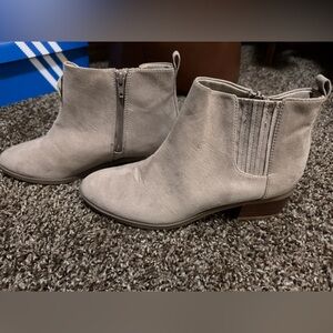 Women's Taupe Ankle Boots